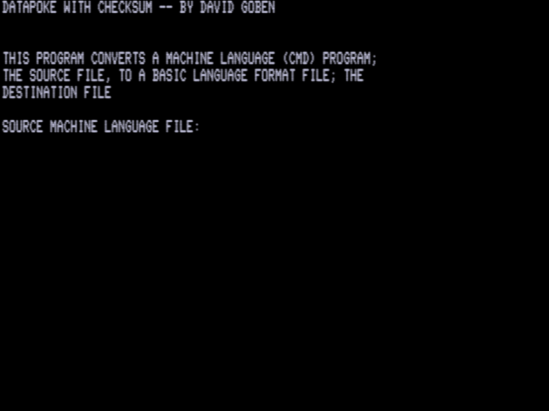 Screen shot